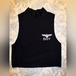 New without tag BOY London mock neck top